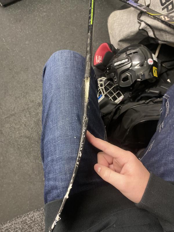 Second time the first one cracked.