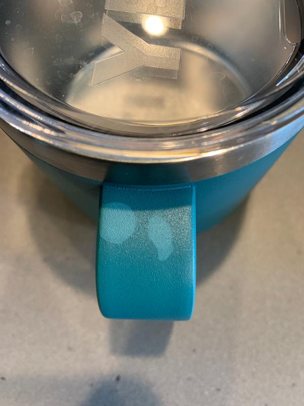 Water spots from being washed in the dishwasher!