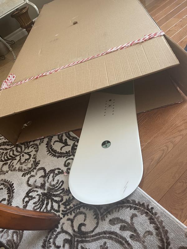 My supposedly first new board looks rough and unsealed !