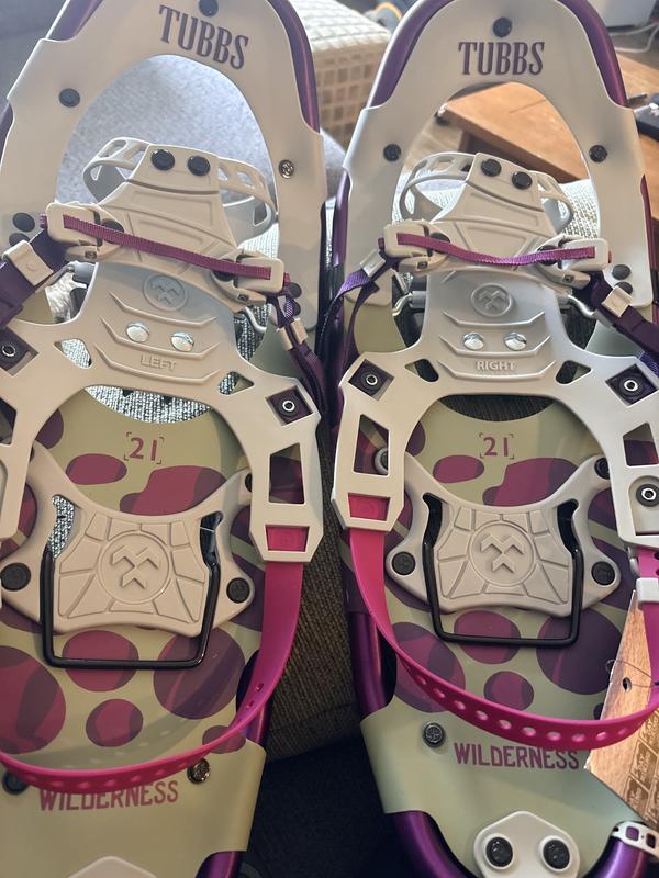 New snowshoes