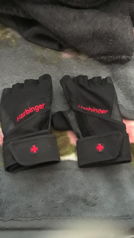 Harbinger Unisex Pro Weight Lifting Gloves 2.0 - 2XL - Black/Gray