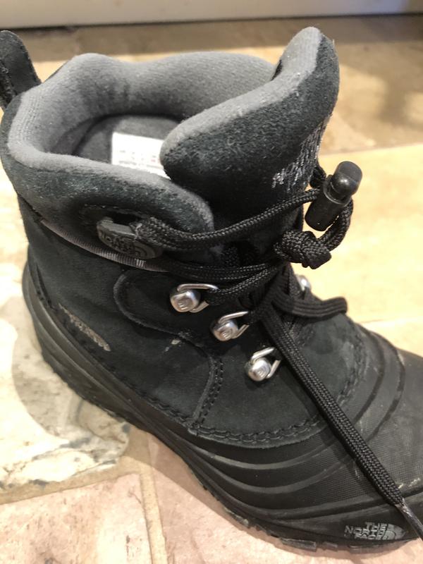I added a stopper as my son can’t tie laces.