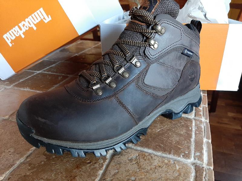 tmazmom Timberland Men's Mt. Maddsen Waterproof Leather Hiking Boots