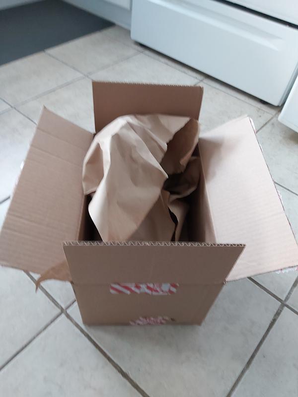 This is the box and wrapping the came in. No new balance box.