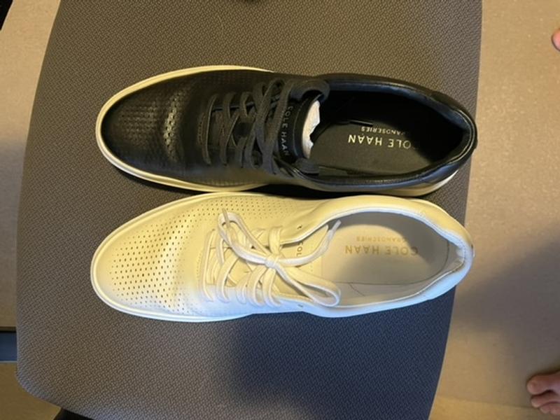 Compared with my 3 month old black ones