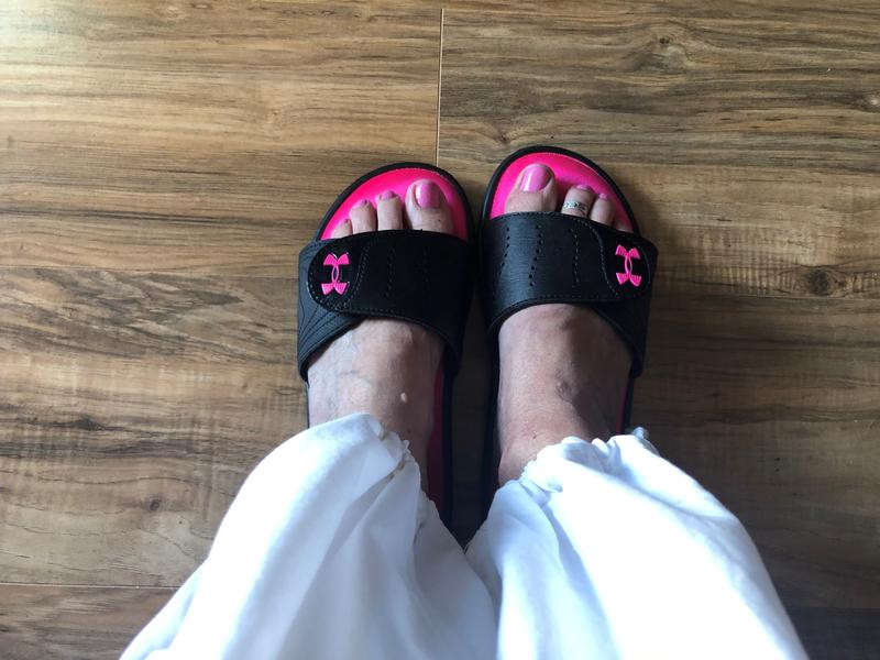 My new Armour Women's Ignite's Sandals.