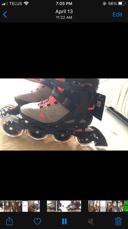 ROLLERBLADE Macroblade 90 Patins roues align es pour femme