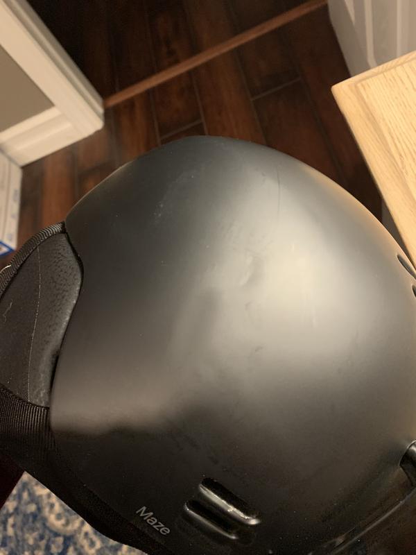 Dents and scuffs for poor packing, damaged during shipping
