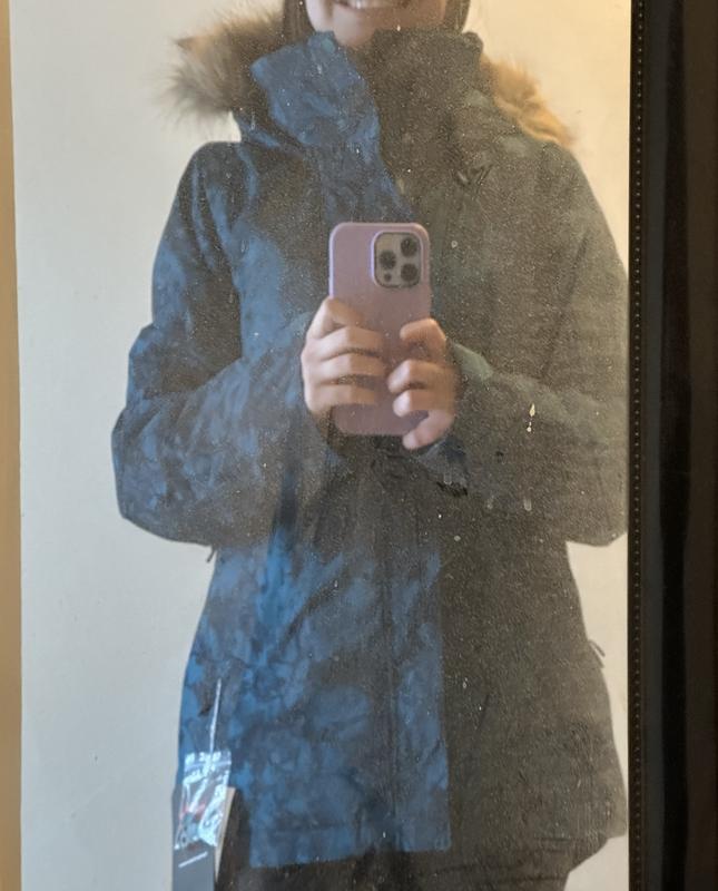 Trying it on for the first time