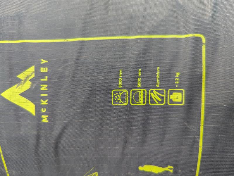 inside tent and packaged tent