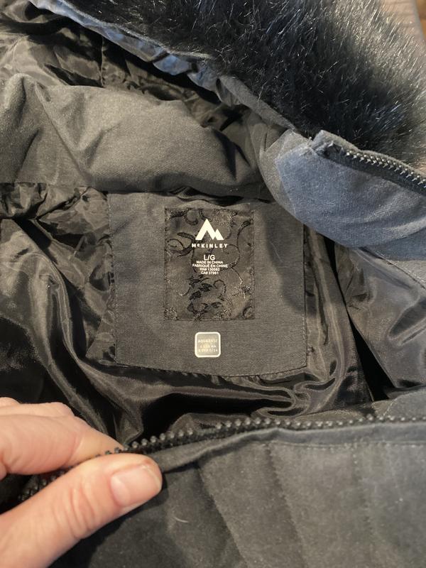 The 2 jackets showing the missing teeth