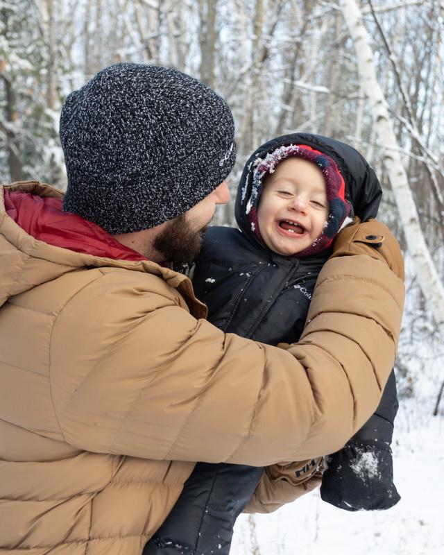 The only snowsuit for a baby