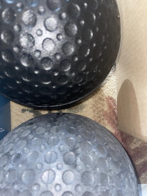 2 "new" balls.  One is not like the other.