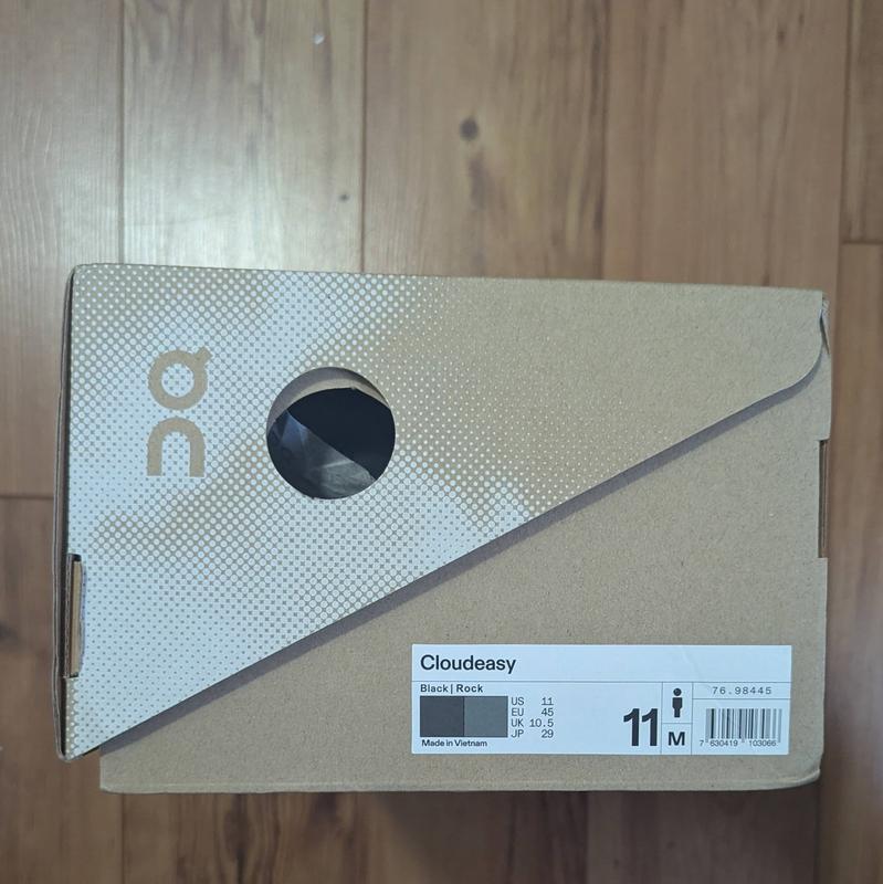 Shoe box label