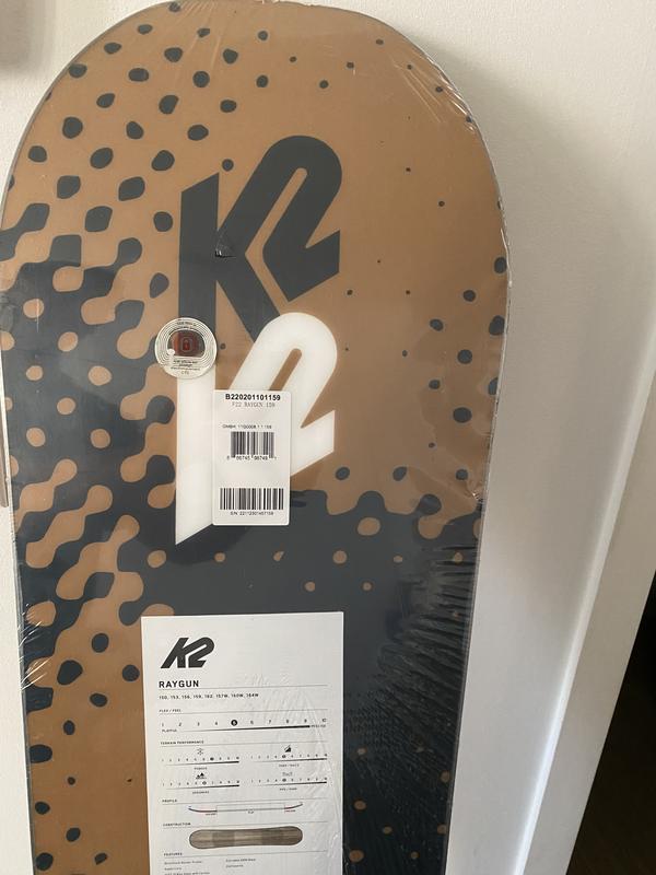 K2 Men's Raygun 2023 Beginner Snowboard, All Mountain