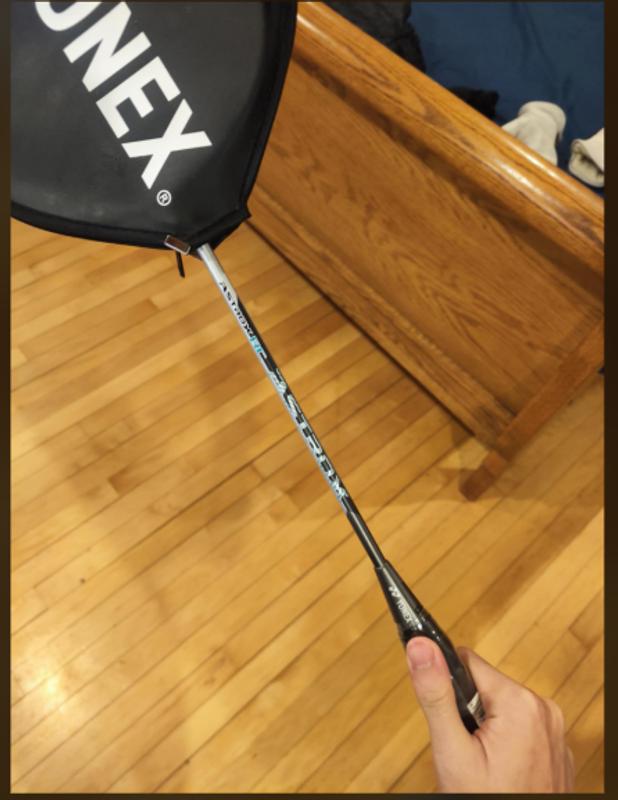 My first badminton racket