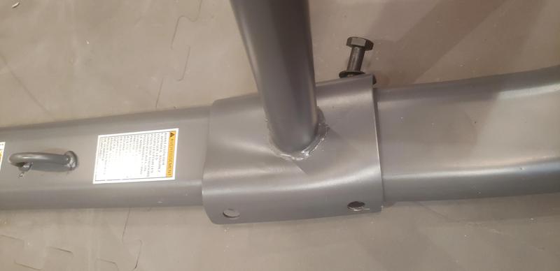 Damaged bracket - can't be assembled safely