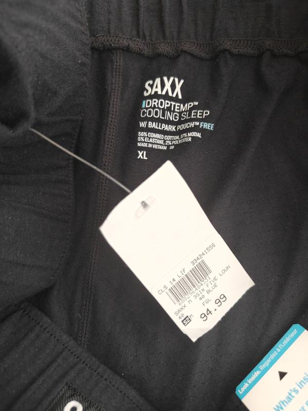 SAXX pants,received XL with M tag