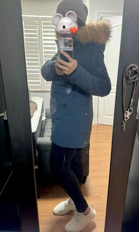 Woods Parka with 3rd party fur trim