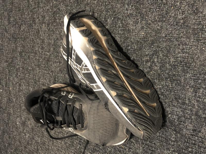 Rubber barely worn but fabric is ripping