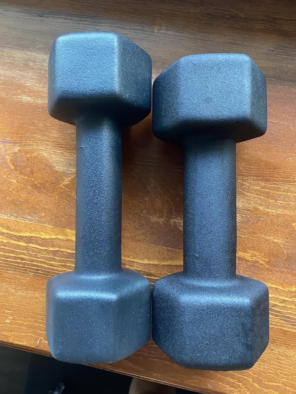 EVOKE 44161917 10 lb Neoprene Dumbbell Sports Experts