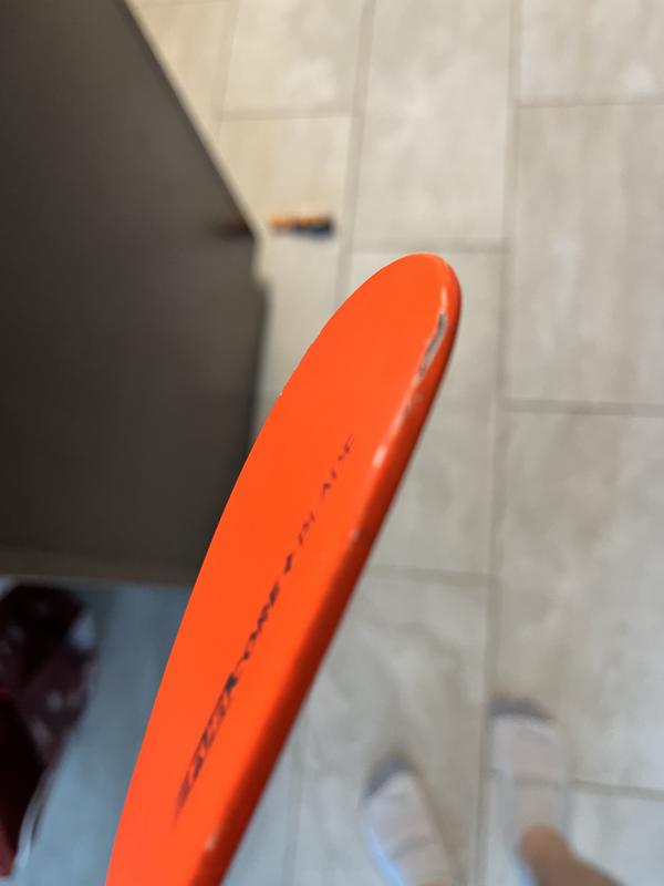 Damage on stick right out of the box.