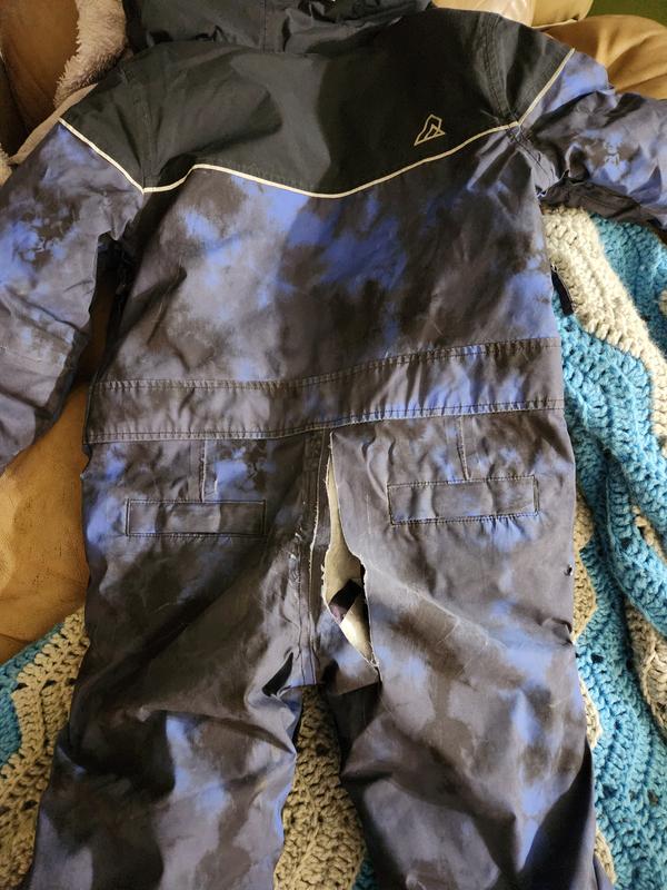 Tears in the snowsuit