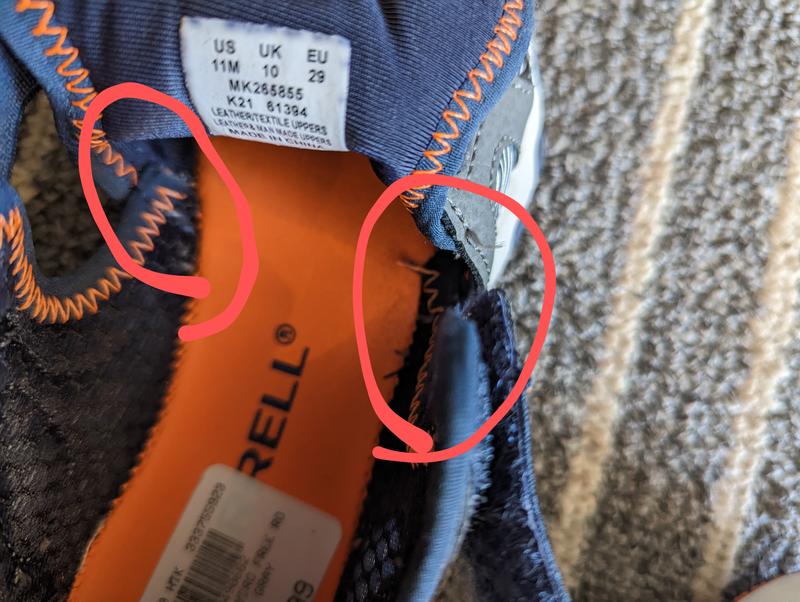 blister started from this area