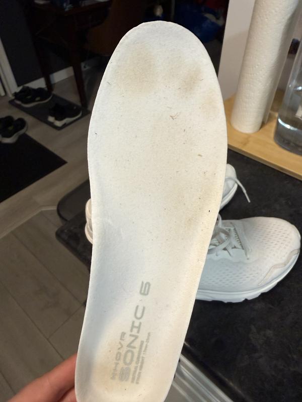 Obviously used footprint