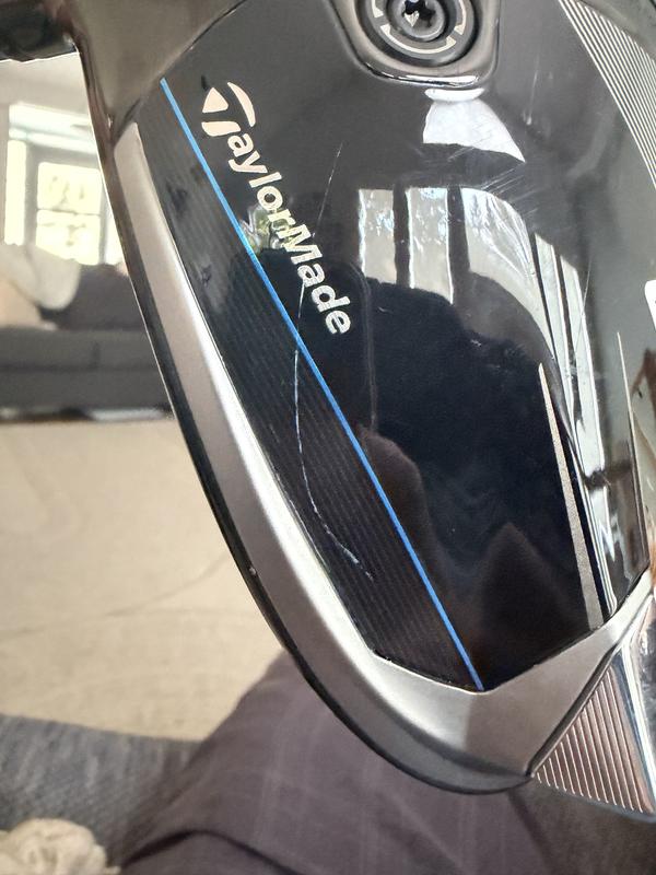 Unfortunate scratch