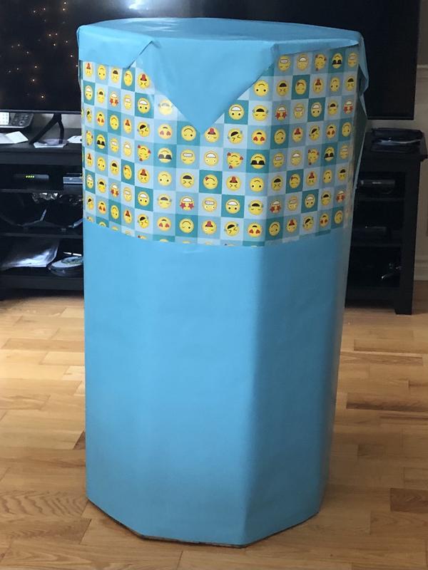 Buy lots of paper if you plan to wrap this gift....