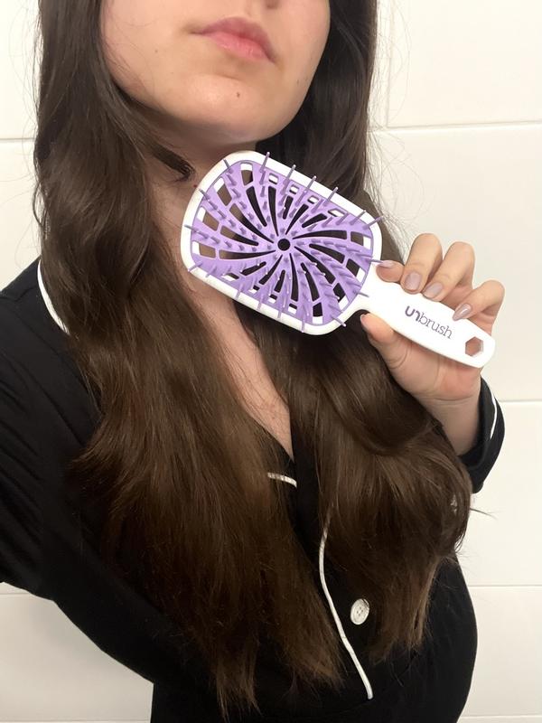 Customer photo for "A brush that cares for your hair as much as you do"