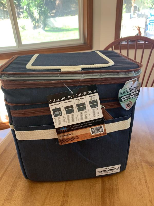 Fit + Fresh Jaxx Bag Heather Gray Insulated Portable Cooler with Containers  - Easy Meal Prep and Easy Clean Up in the Portable Coolers department at