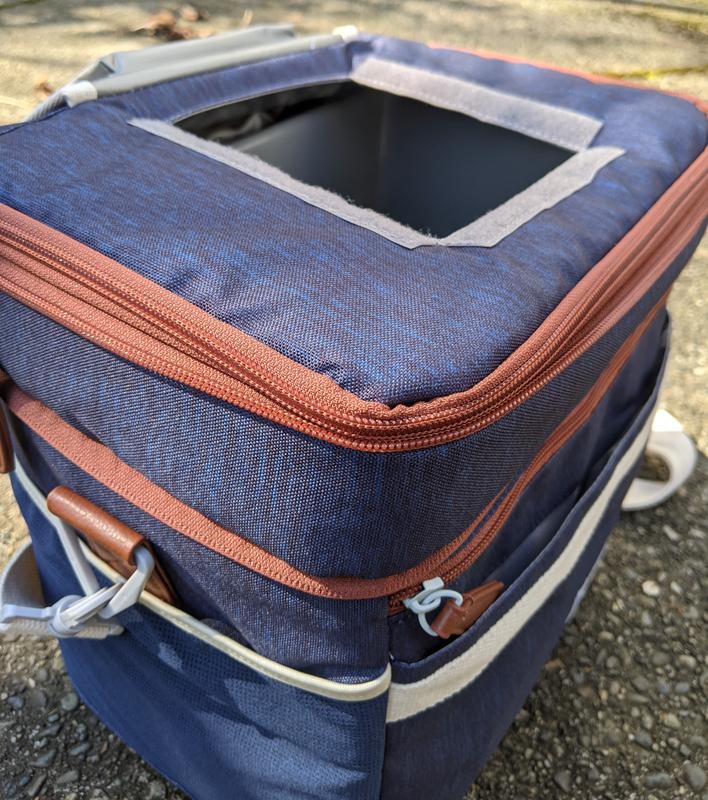 Fit + Fresh Jaxx Bag Heather Gray Insulated Portable Cooler with Containers  - Easy Meal Prep and Easy Clean Up in the Portable Coolers department at