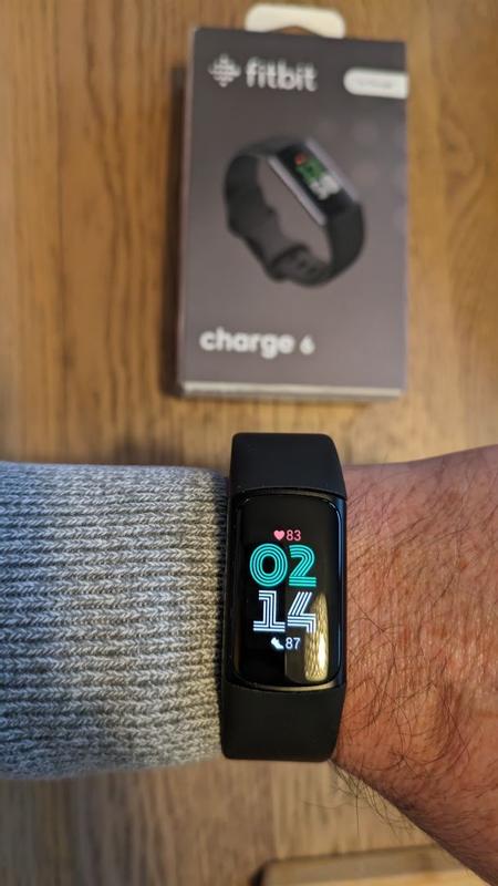 Fitbit Charge 6 Fitness Tracker (Obsidian Black) | Abt