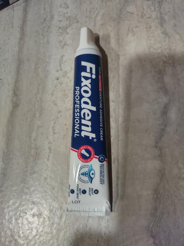 Fixodent Plus Precision Hold & Seal Breath Bacteria Guard Denture Adhesive  Cream