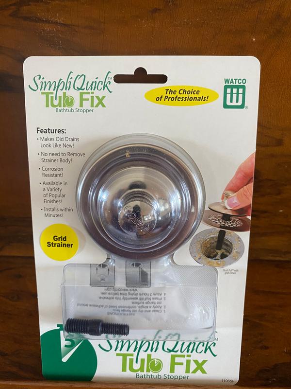 Watco SimpliQuick® Tub Fix Bathtub “Hair Catcher” – Fix My Drain