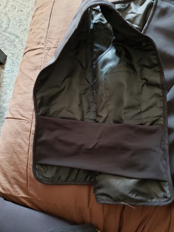 The side of the vest