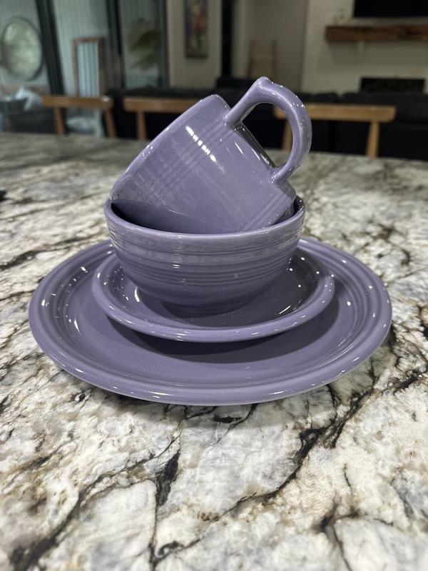 Lavender Bistro Coupe 3-Piece Place Setting, Service for 1
