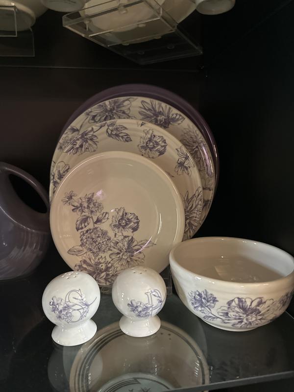 Botanical Floral Lavender 2 5/8 Inch Salt and Pepper Shaker Set