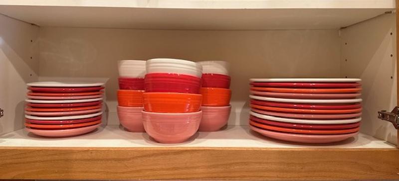 New Fiestaware Dishes=Happy Mom!