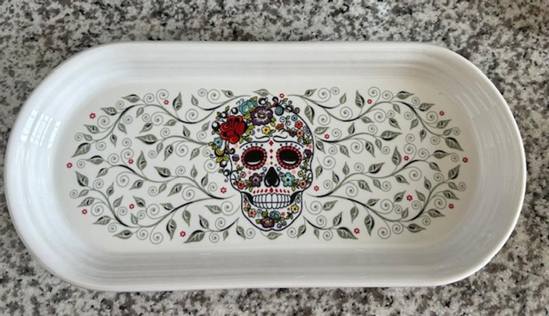 Skull and Vine Oblong Serving Platters