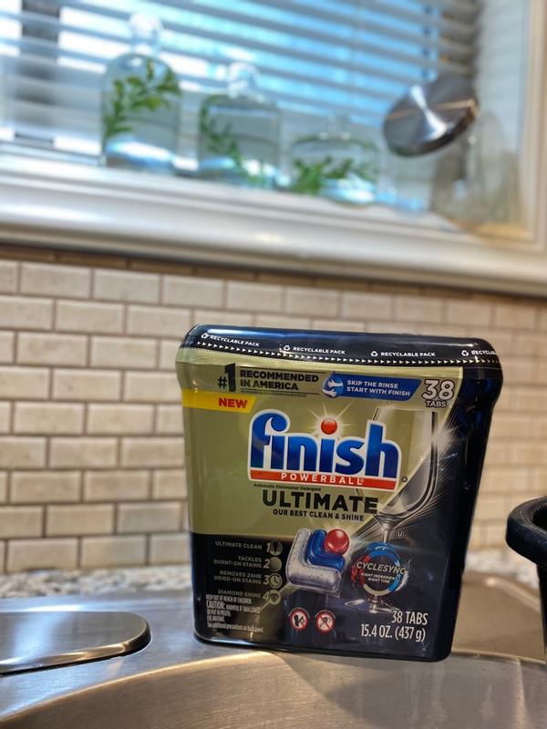 Finish Powerball Ultimate Automatic Dishwasher Detergent, 28