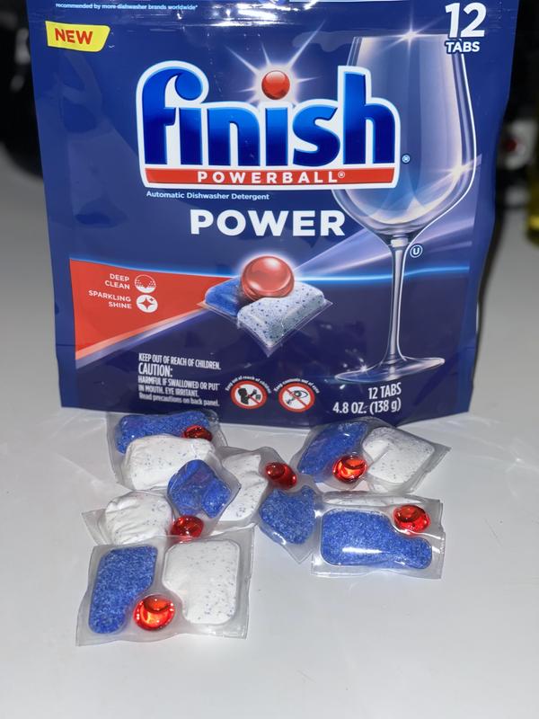 Finish Power - 27ct - Dishwasher Detergent - Powerball - Dishwashing  Tablets - Dish Tabs