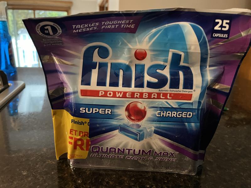 Finish Powerball Quantum Dishwasher Detergent (37-Count) - Power Townsend  Company
