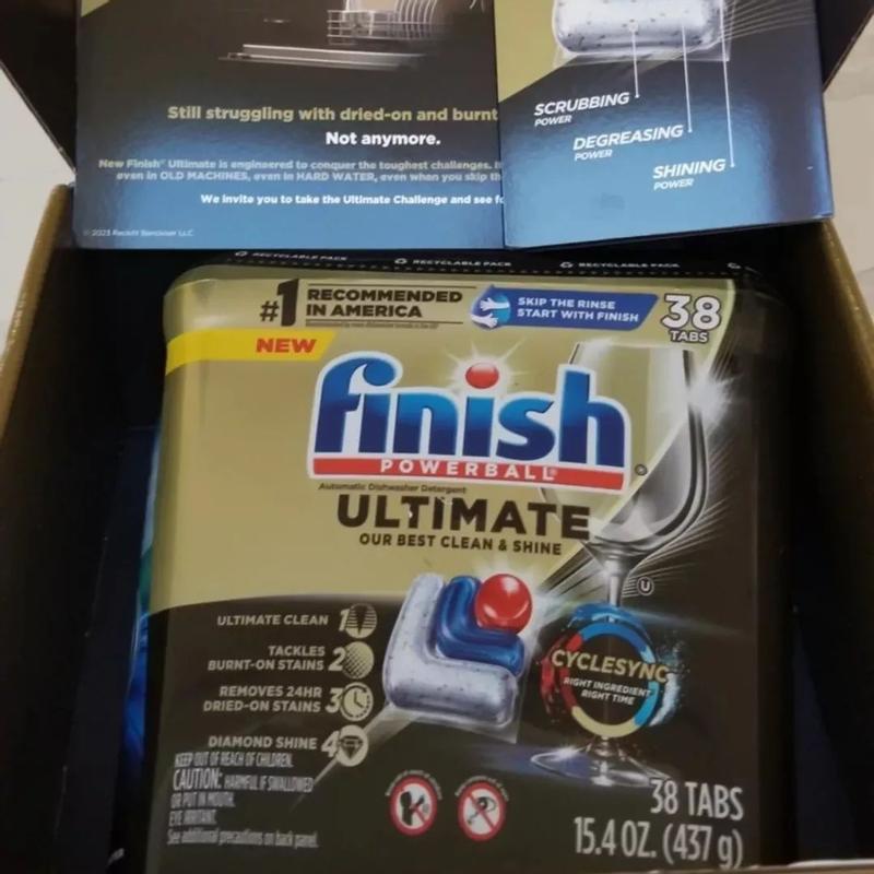 Finish® Ultimate® Dishwasher Detergent Tabs