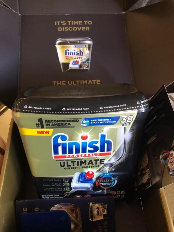 Finish® Ultimate Pro Dishwasher Tablets