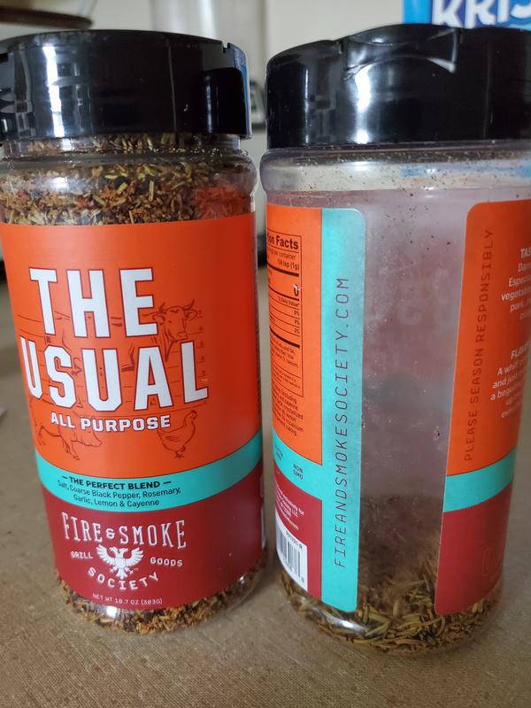 Fire & Smoke Society The Usual All-Purpose Spice Blend, 10.7 ounce