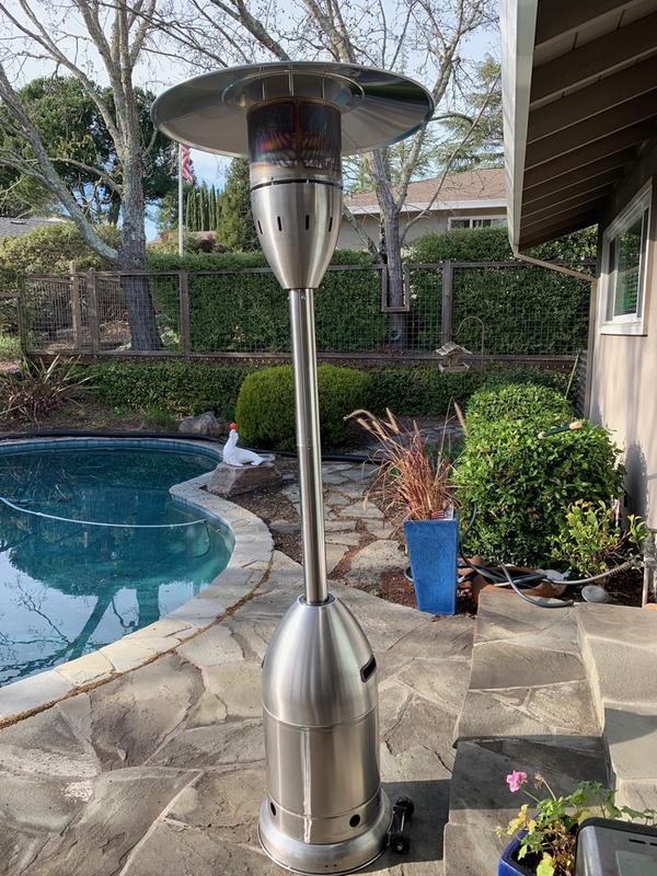 Outdoor Patio Fire Sense Pro Series Fire Sense Matte Black Patio