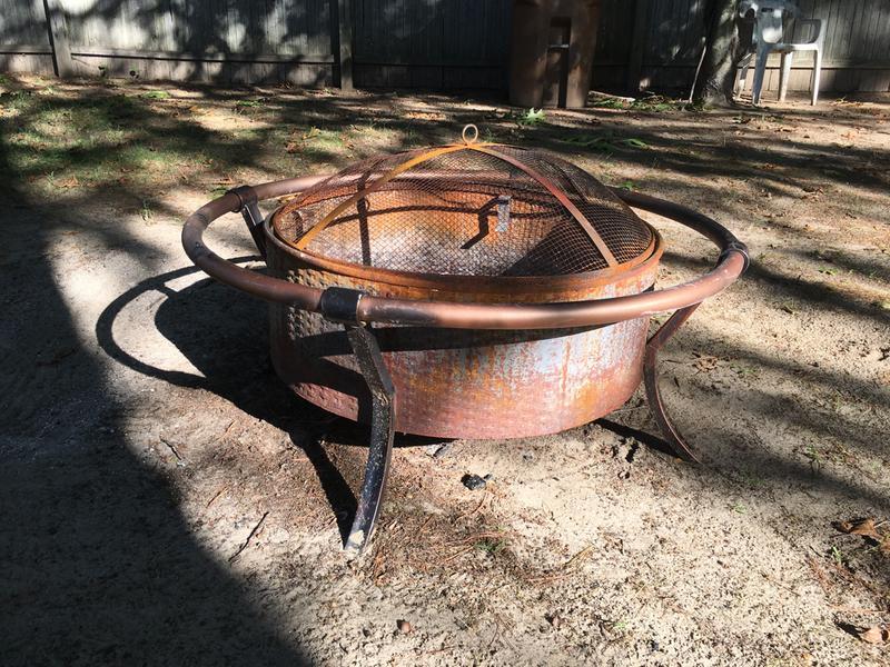 Rust after always outdoors uncovered for 4 months